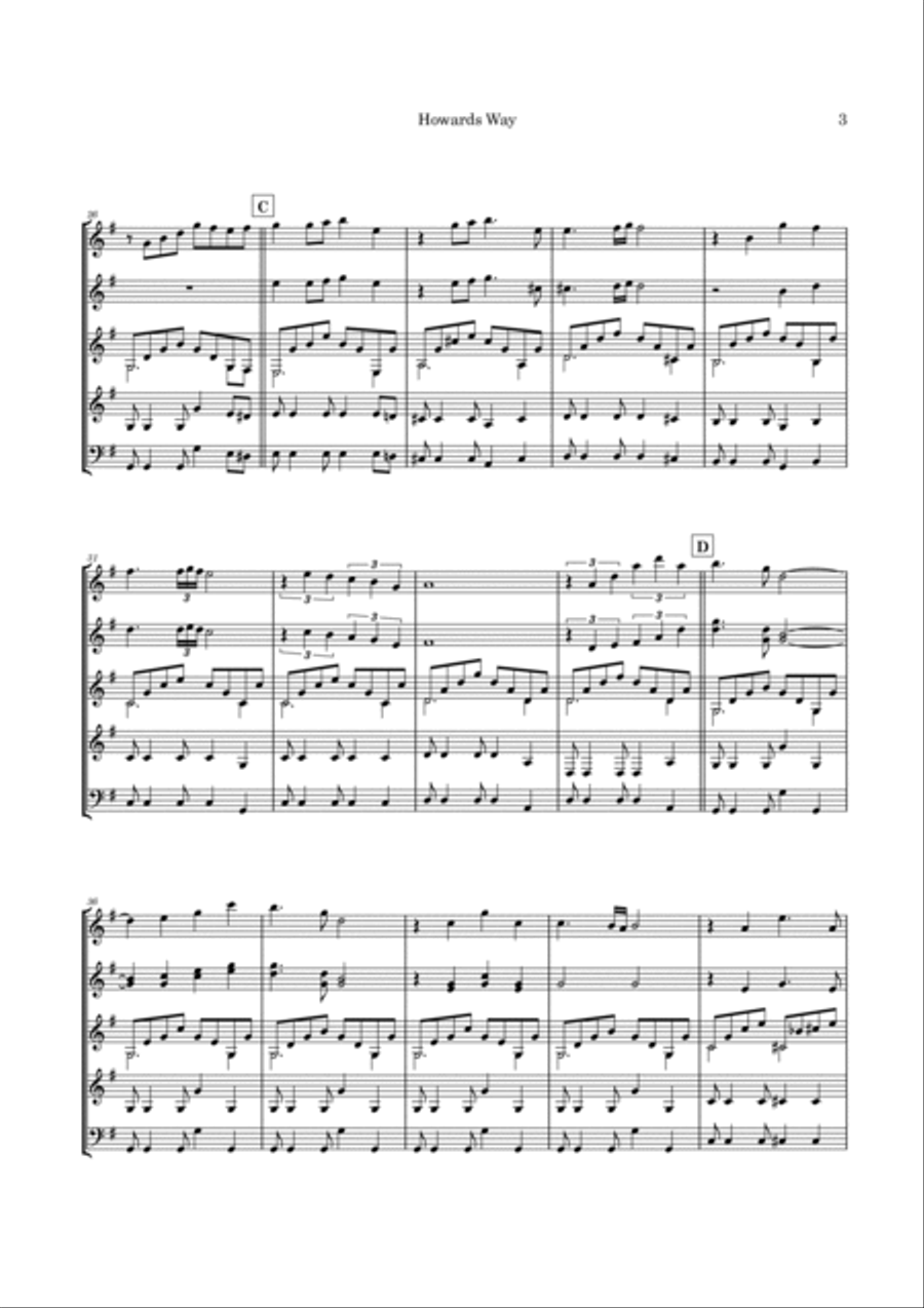 Always There Guitar Ensemble scores gallery preview page 6