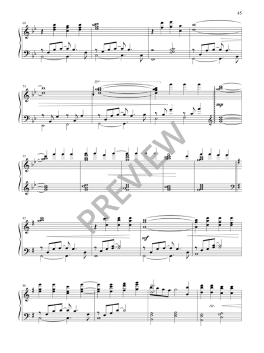 Seasons of Grace - Volume 4 Piano Solo scores gallery preview page 47