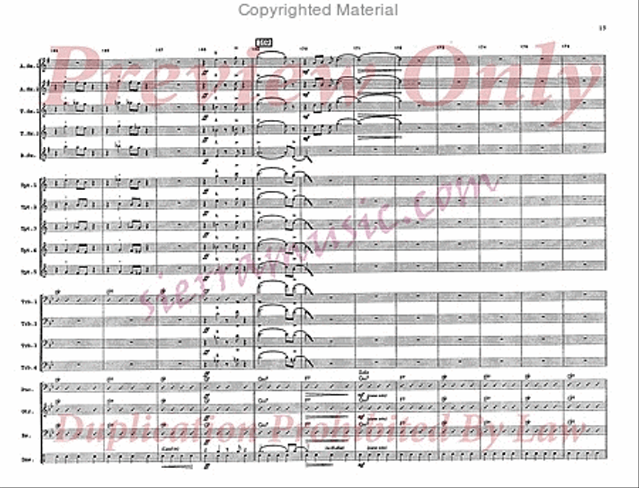 Plain Brown Wrapper Big Band scores gallery preview page 16