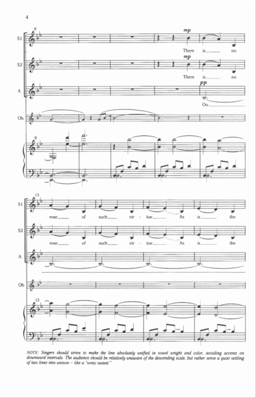 There Is No Rose SSA scores gallery preview page 8