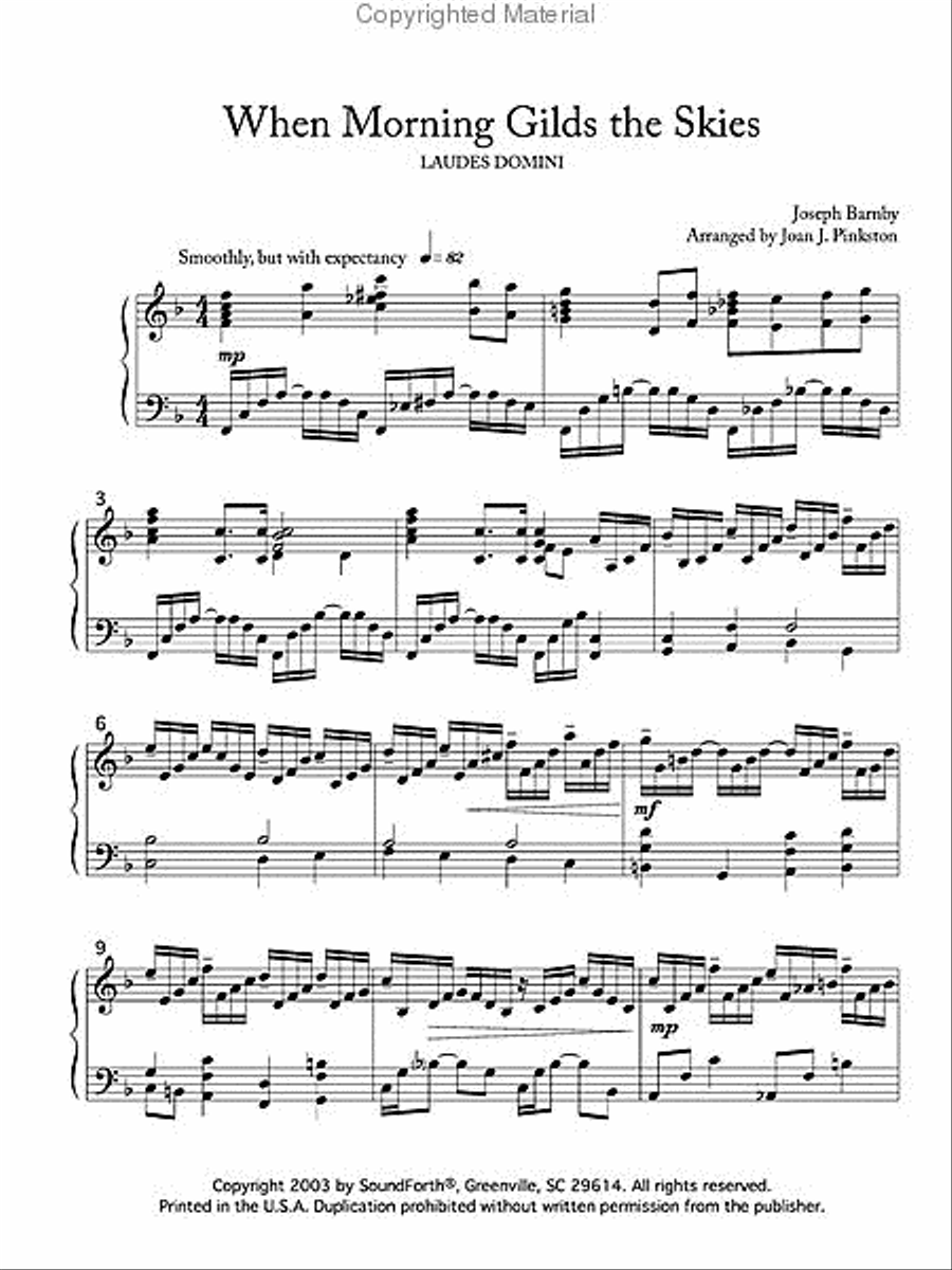 Arise, My Soul, Arise Arise, My Soul, Arise Piano Solo scores gallery preview page 4