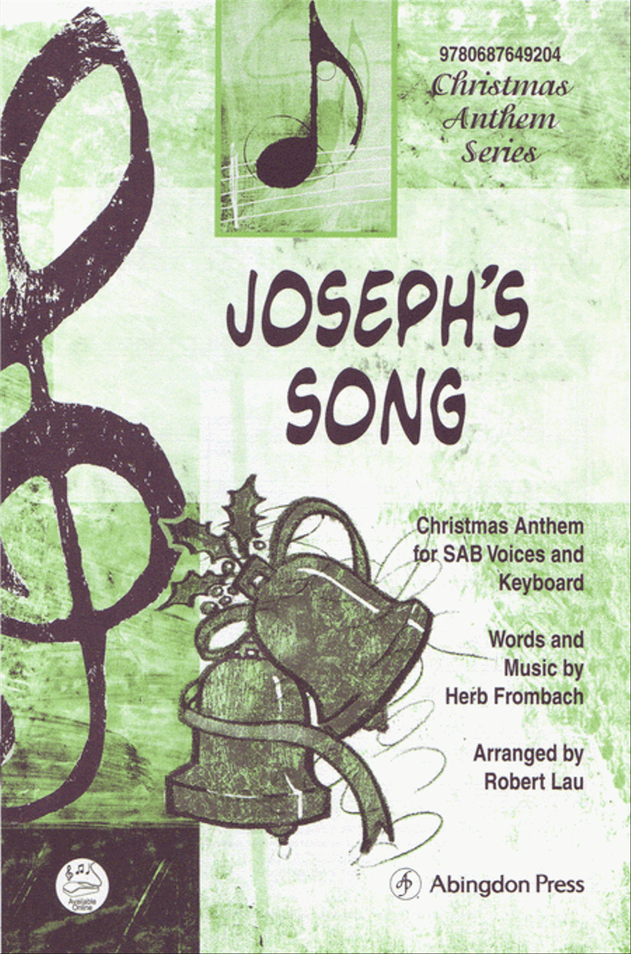 Joseph's Song 3-Part scores gallery preview page 1