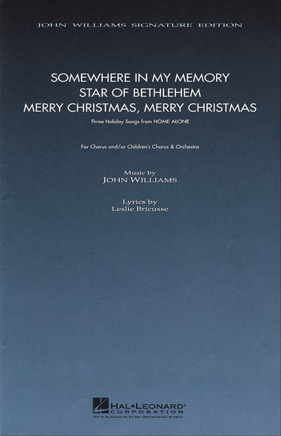 Three Holiday Songs from Home Alone 4-Part scores gallery preview page 1