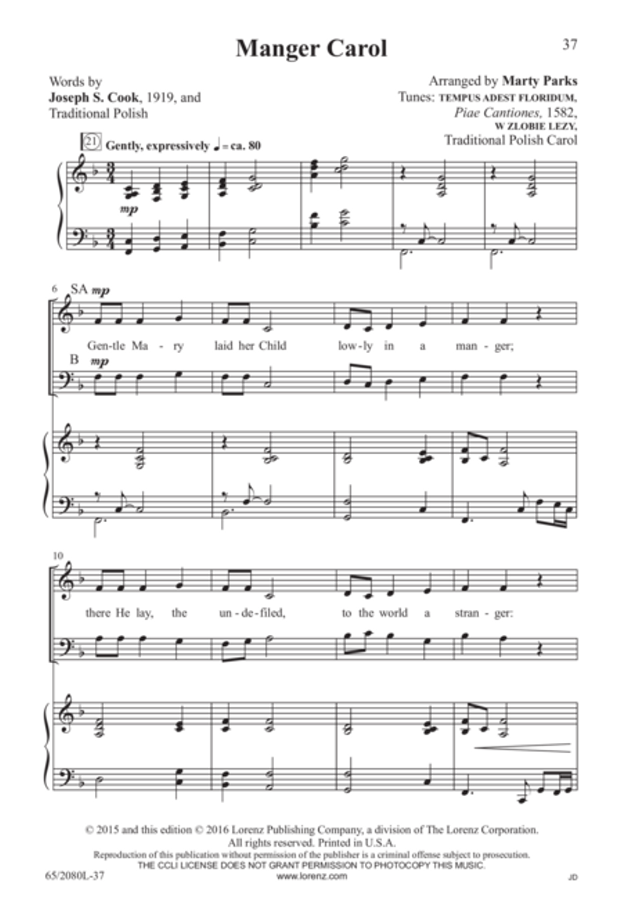 A Noel Celebration 3-Part scores gallery preview page 22