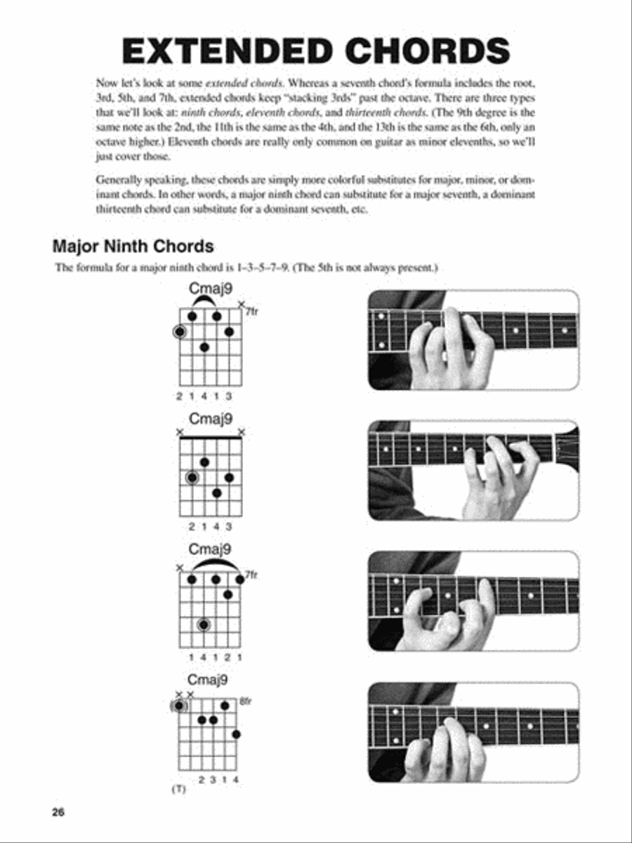 Jazz Guitar Chords Jazz Guitar Chords Electric Guitar scores gallery preview page 5
