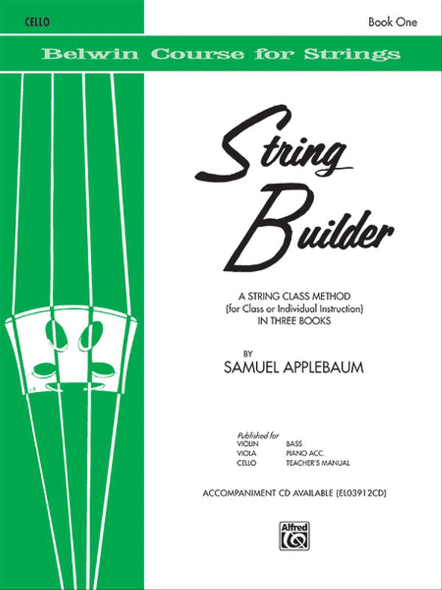 String Builder, Book 1 Chamber Orchestra scores gallery preview page 1