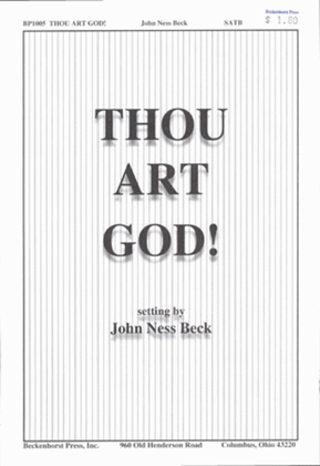 Book cover for Thou Art God!