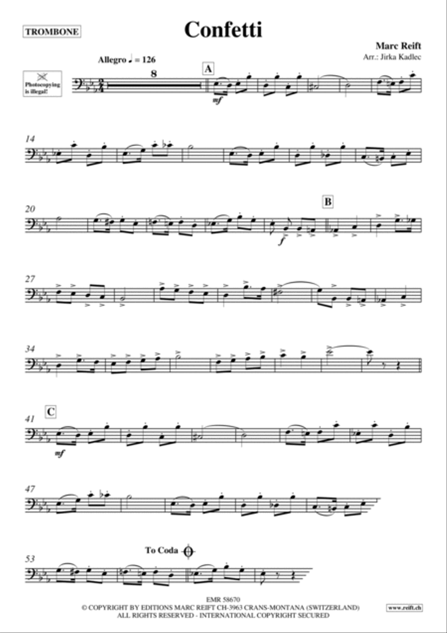 Confetti Piano Accompaniment scores gallery preview page 3