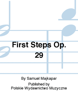 Book cover for First Steps Op. 29
