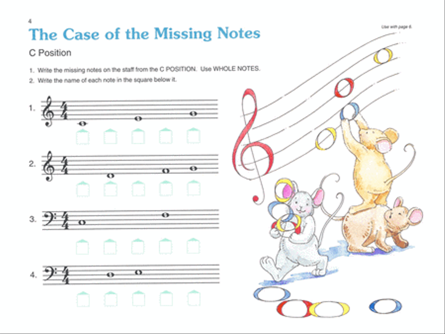 Alfred's Basic Piano Prep Course Notespeller, Book B Piano Method scores gallery preview page 2