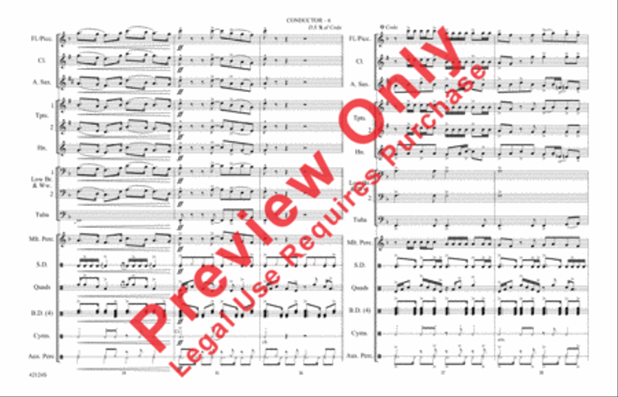 Best Day of My Life Best Day of My Life Marching Band scores gallery preview page 7