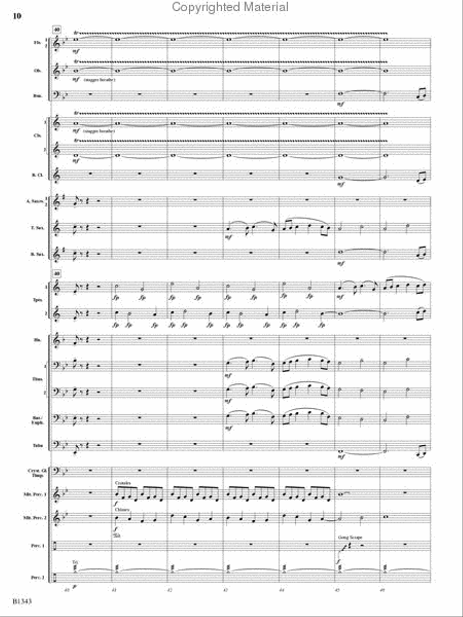 Epiphany Concert Band scores gallery preview page 8