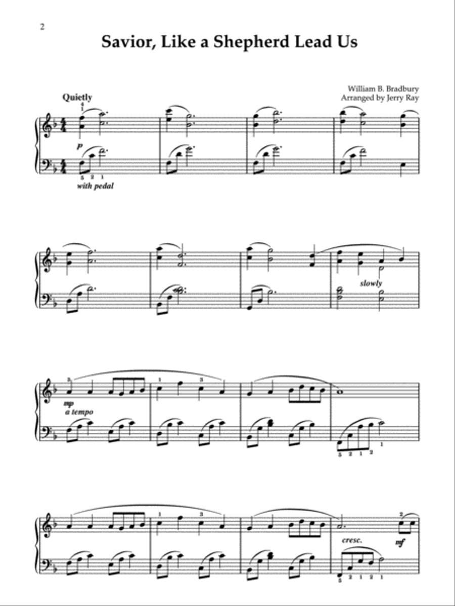 Simply Hymns Piano Solo scores gallery preview page 6