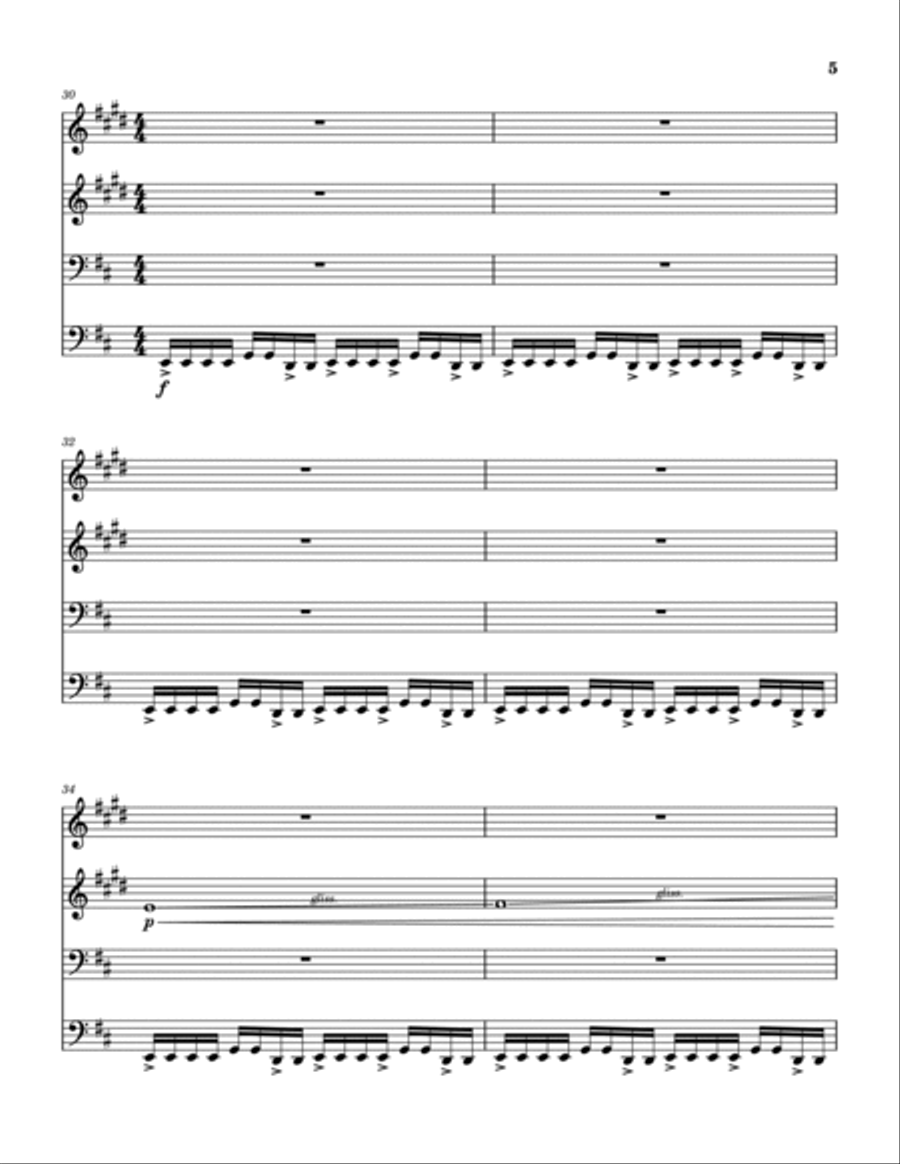 Crazy Brass Quartet scores gallery preview page 6