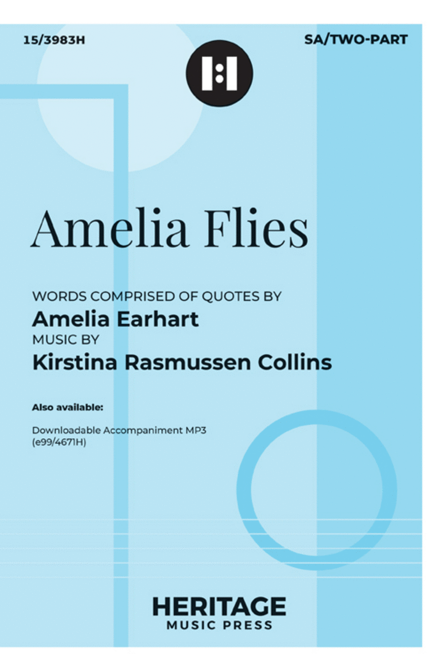 Book cover for Amelia Flies