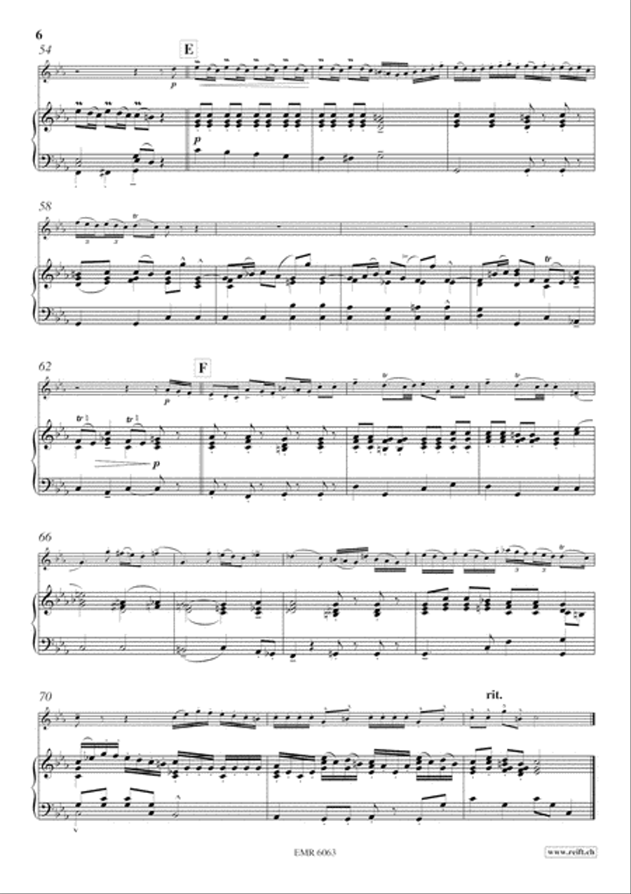 Concerto C-moll Trumpet Solo scores gallery preview page 6