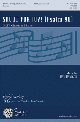 Book cover for Shout for Joy! (SATB divisi)