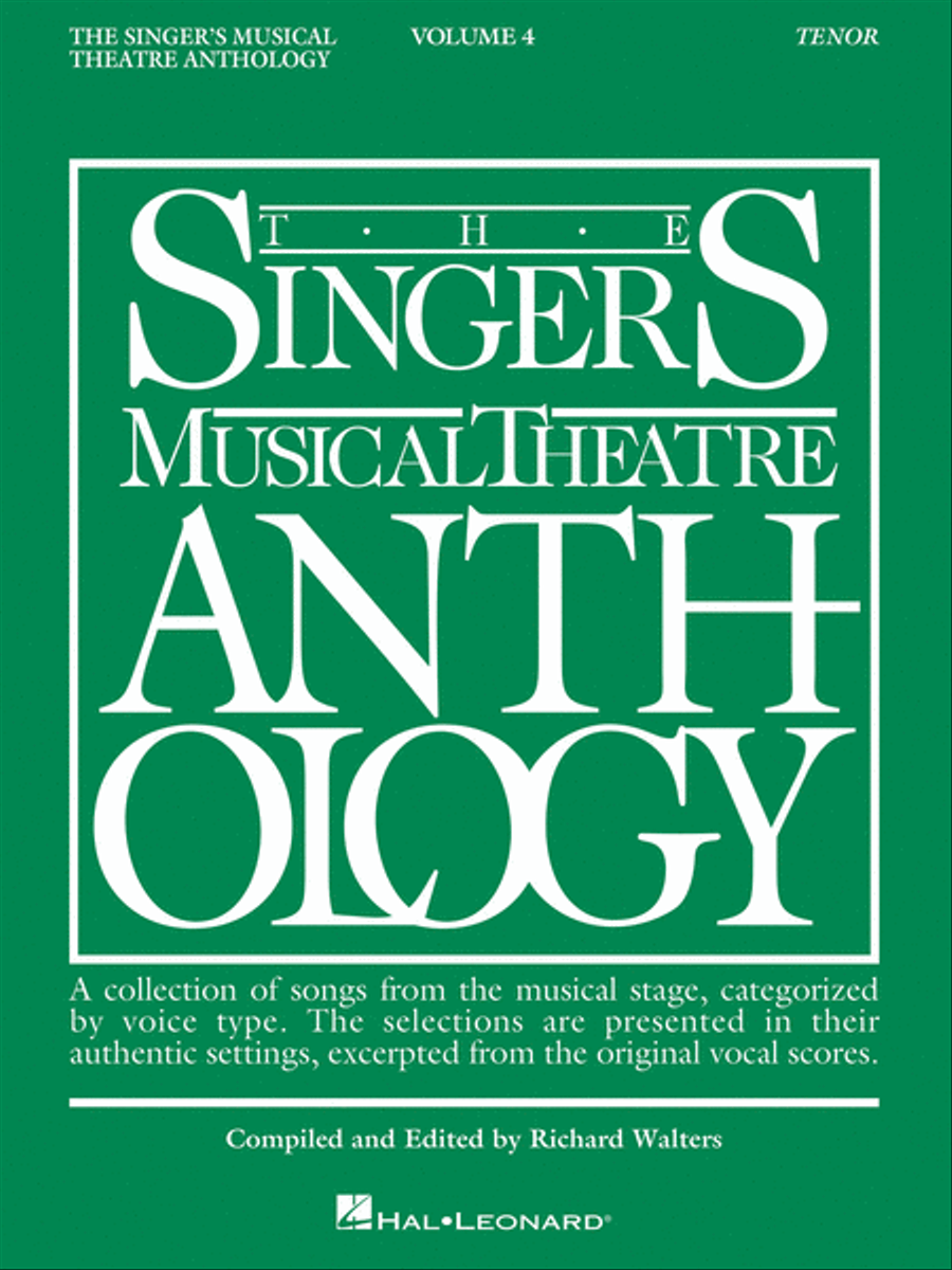 Singer's Musical Theatre Anthology – Volume 4 Tenor Voice scores gallery preview page 1