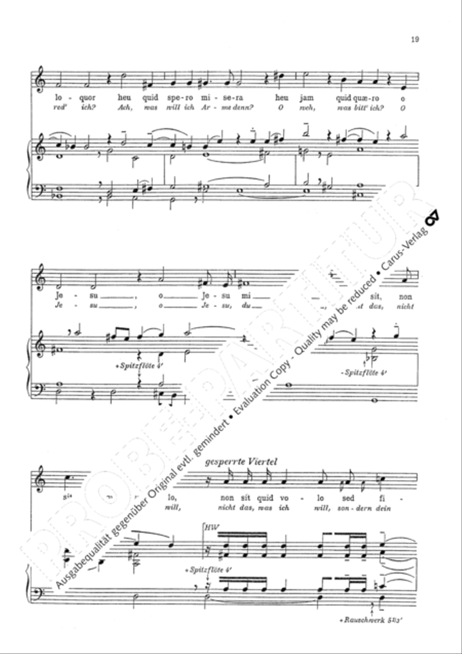 Marienklage Alto Voice scores gallery preview page 22