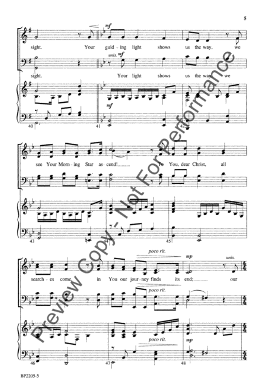 The Journey 4-Part scores gallery preview page 6