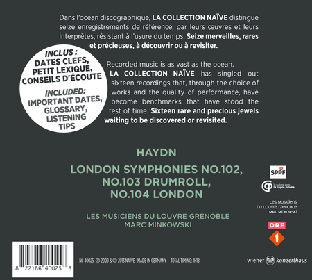 London Symphonies Nos. 102 103