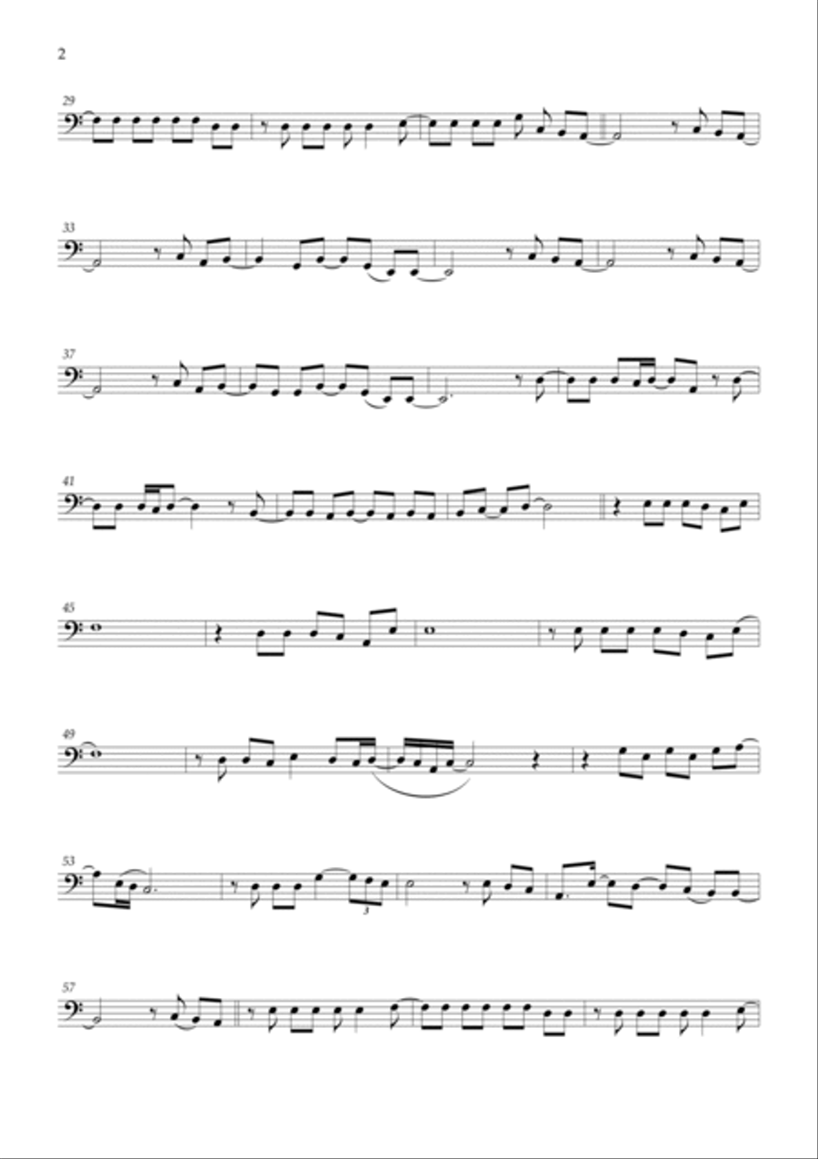 Flowers Bassoon Solo scores gallery preview page 2