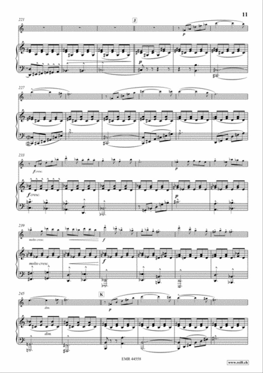 Scherzo Flute Solo scores gallery preview page 12