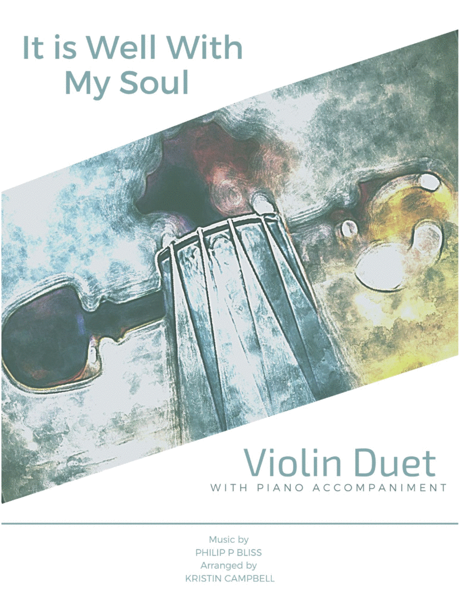 It Is Well With My Soul - Violin Duet image number null