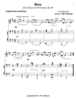 Rose-Noskowski-English Horn-Piano