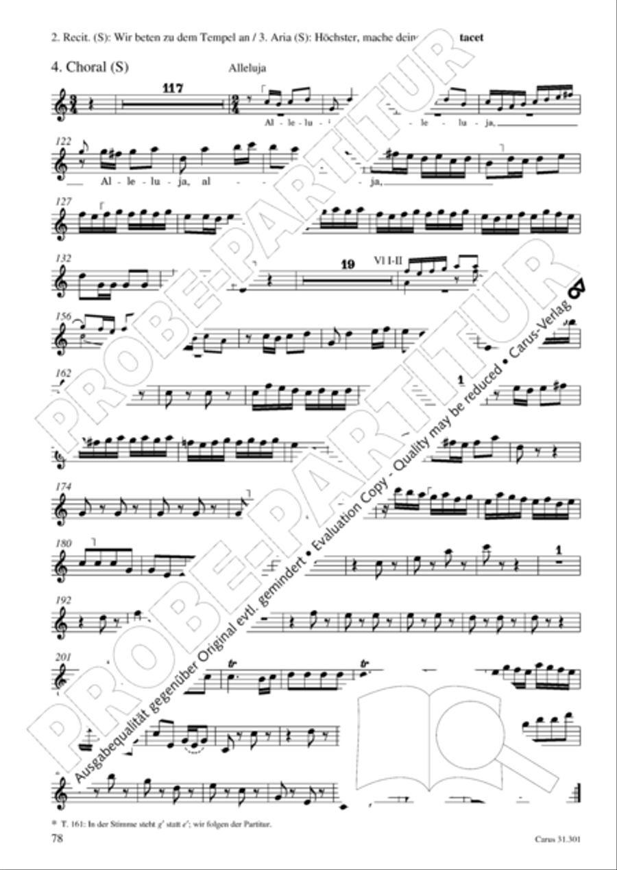 Bach for Brass 1: Cantatas I Voice scores gallery preview page 87