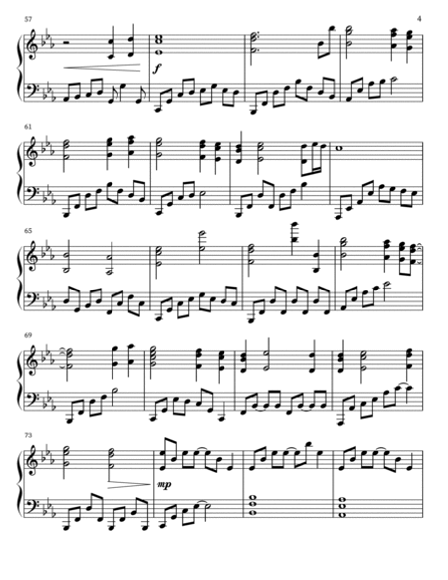 My Heart Will Go On (Love Theme From 'Titanic') Piano Solo scores gallery preview page 4