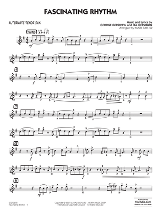 Book cover for Fascinating Rhythm (arr. Mark Taylor) - Alternate Tenor Sax
