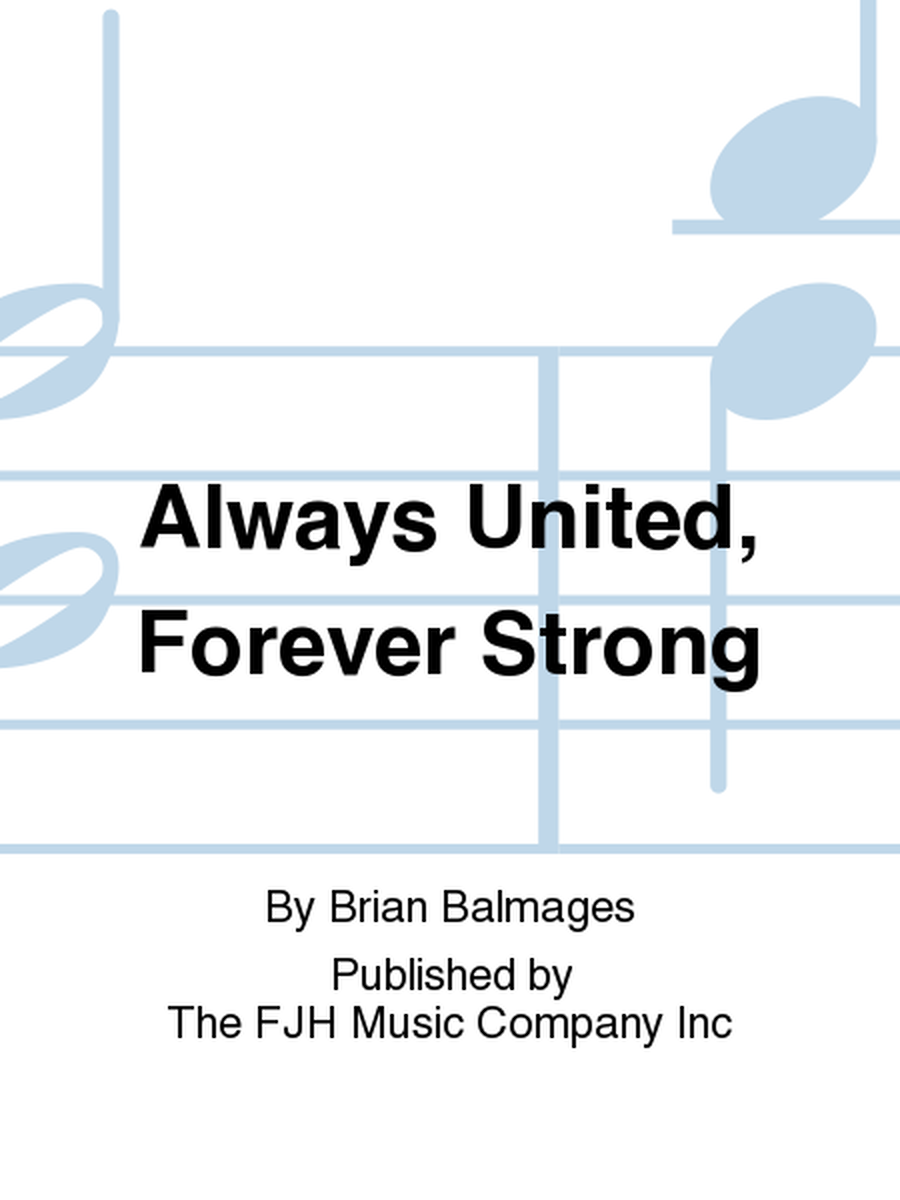 Always United, Forever Strong image number null
