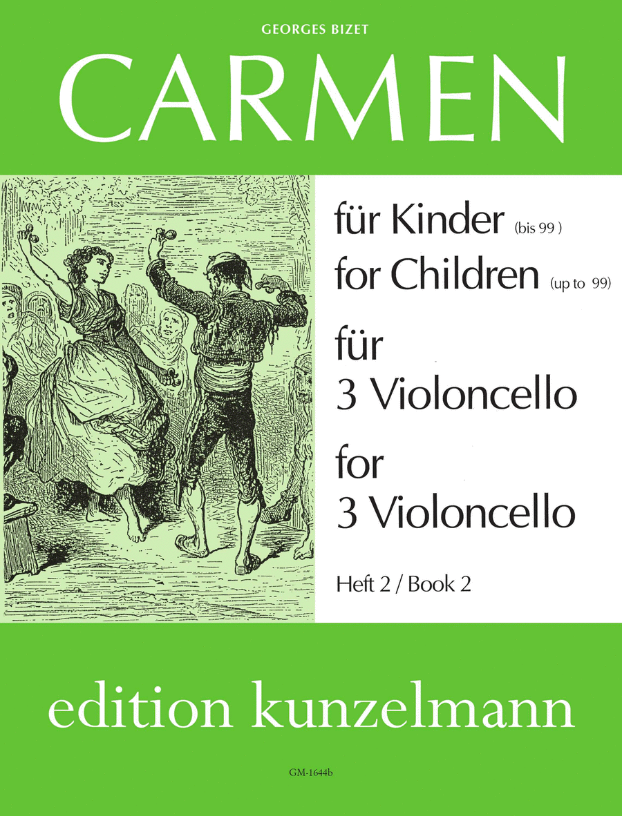 Carmen for children Cello scores gallery preview page 1