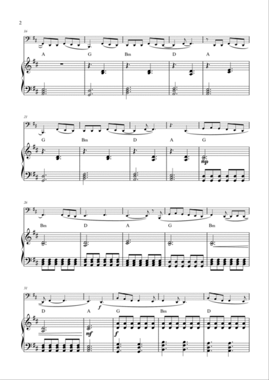 Dandelions Dandelions Piano scores gallery preview page 2