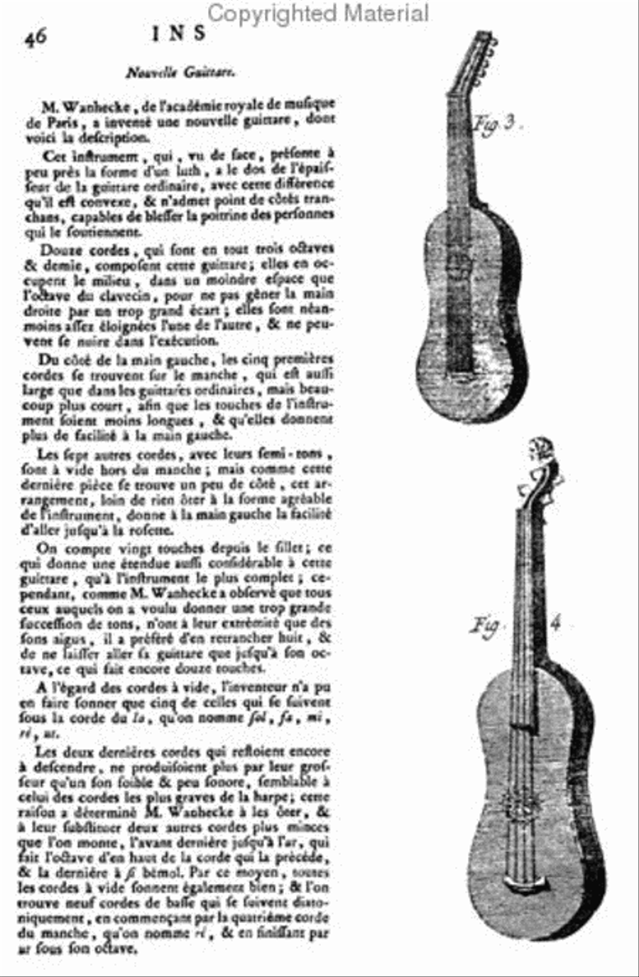 Methods & Treatises Guitar - 2 volumes - France 1600-1800