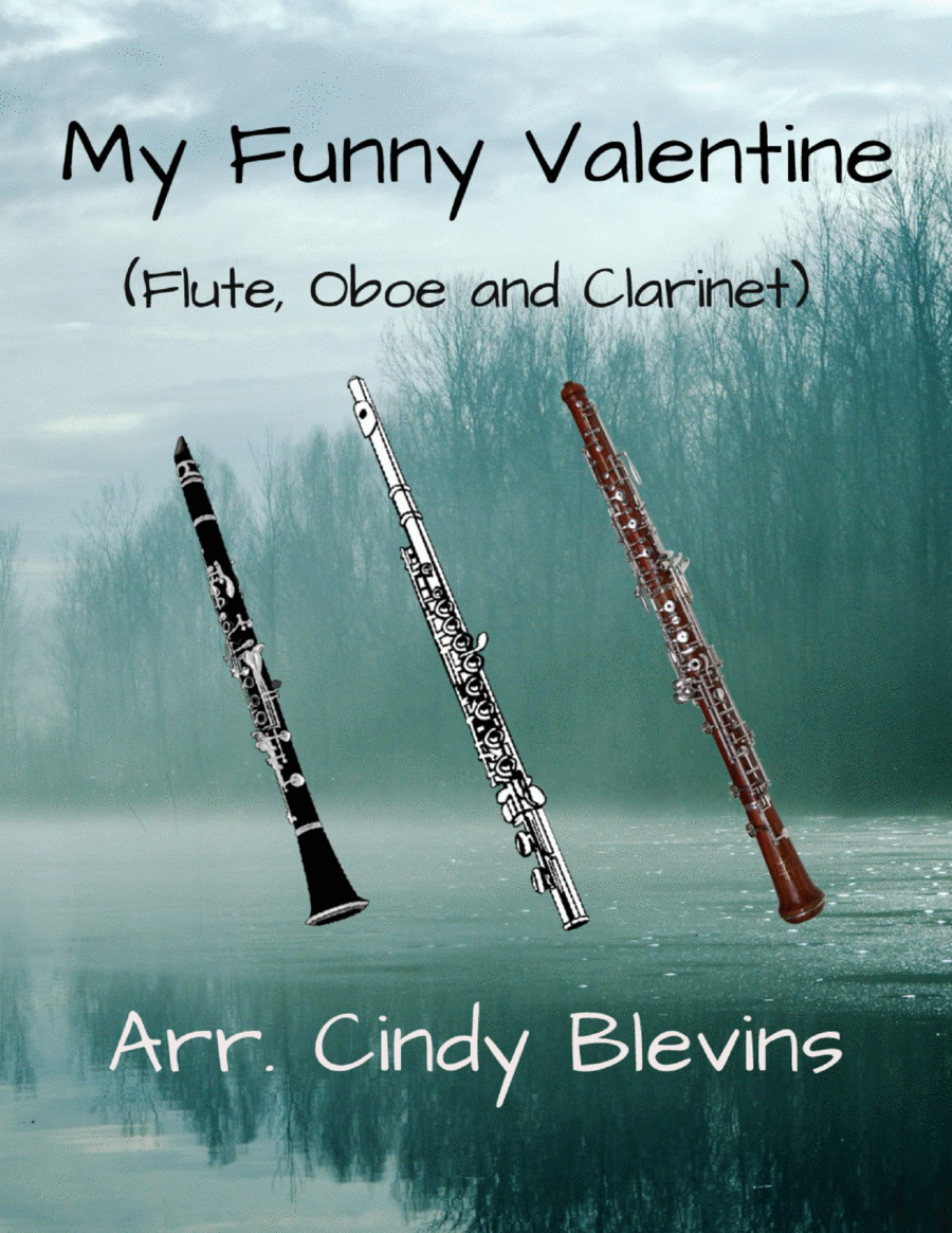 My Funny Valentine Woodwind Trio scores gallery preview page 1
