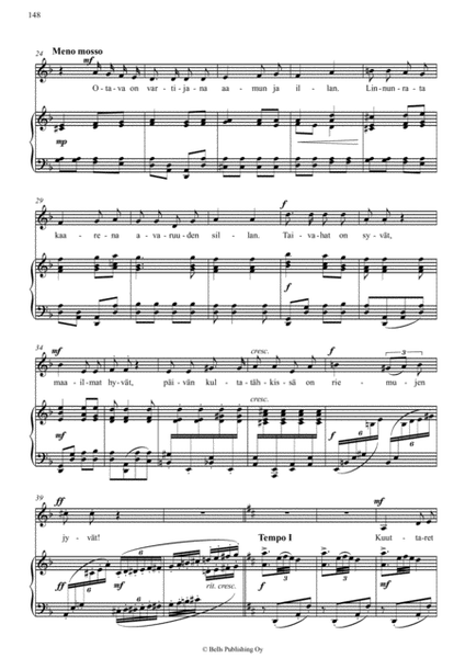 Pilvitanssi, Op. 15 (D Major)