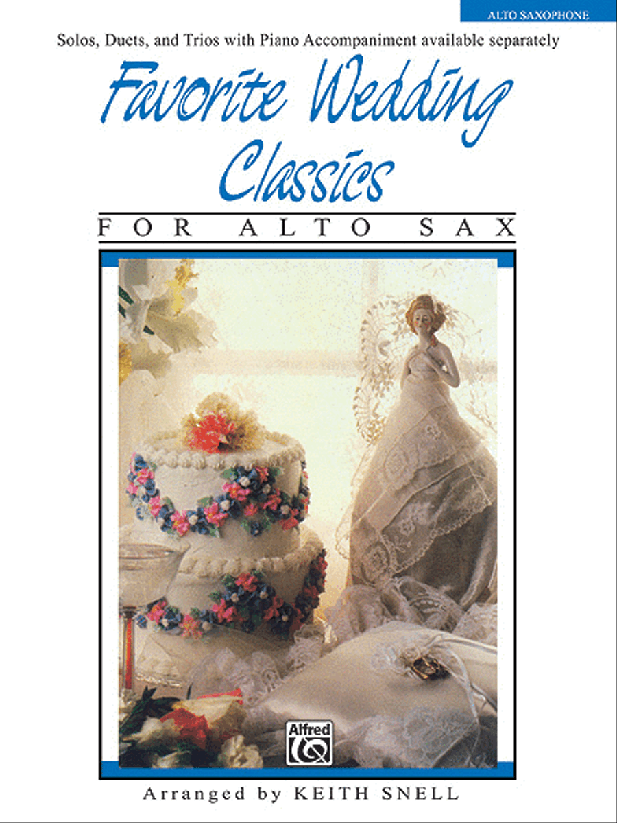 Favorite Wedding Classics - Alto Saxophone Woodwind Trio scores gallery preview page 1