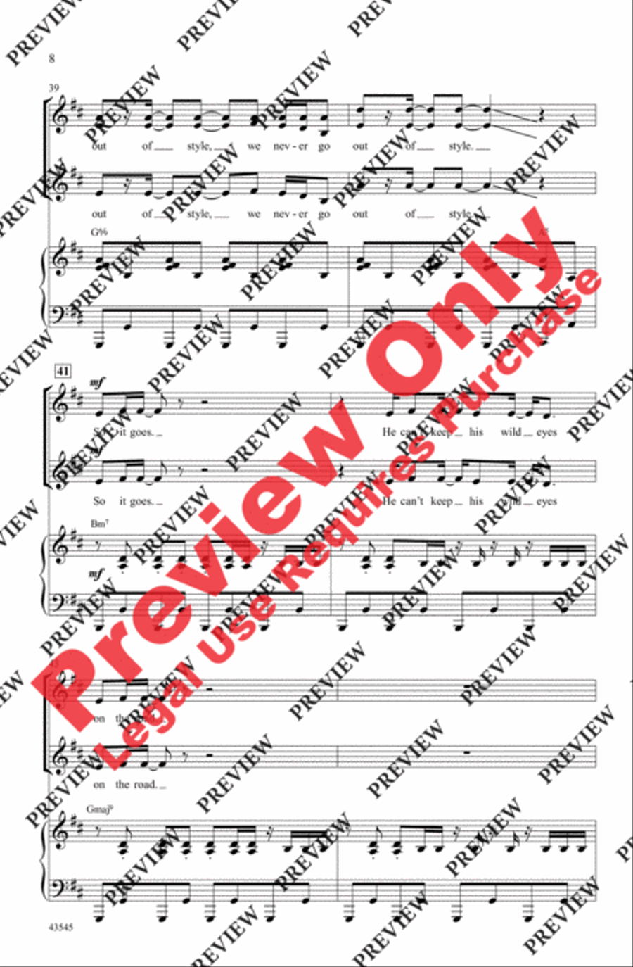 Style Style Women's Choir scores gallery preview page 8