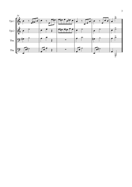 Fur Elise for Brass Quartet image number null