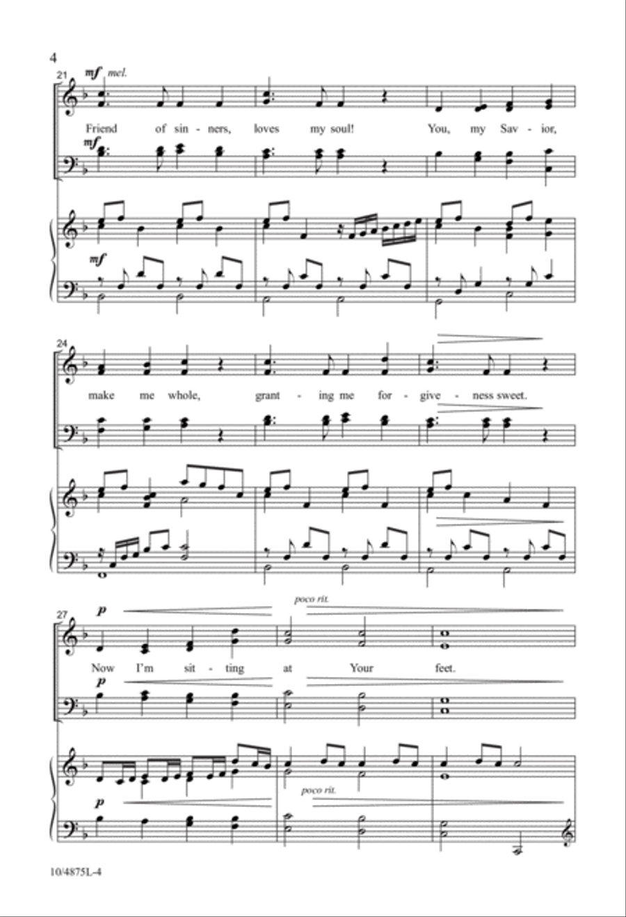 There Is None Like You! 4-Part scores gallery preview page 4