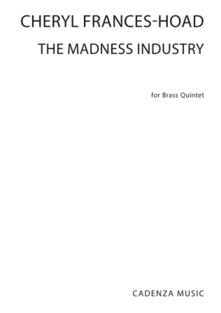 The Madness Industry Brass Quintet scores gallery preview page 1