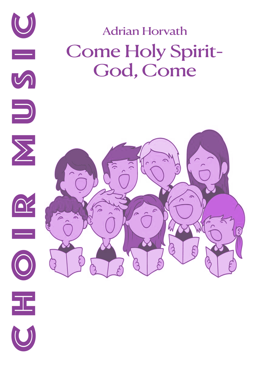 Come Holy Spirit-God, Come 4-Part scores gallery preview page 1