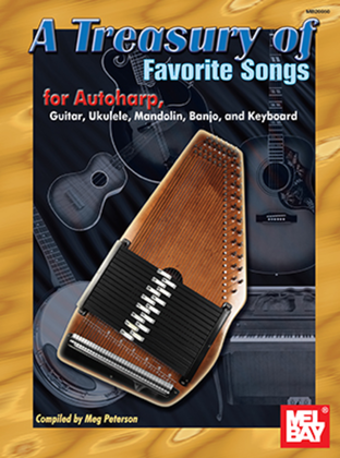 Book cover for A Treasury of Favorite Songs for Autoharp