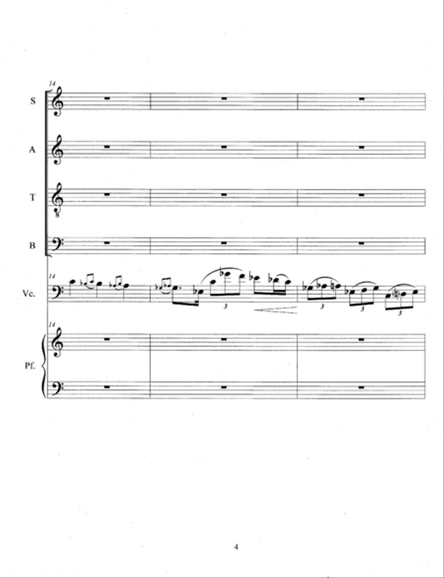 Out of My Deeper Heart (2015) Choir scores gallery preview page 6