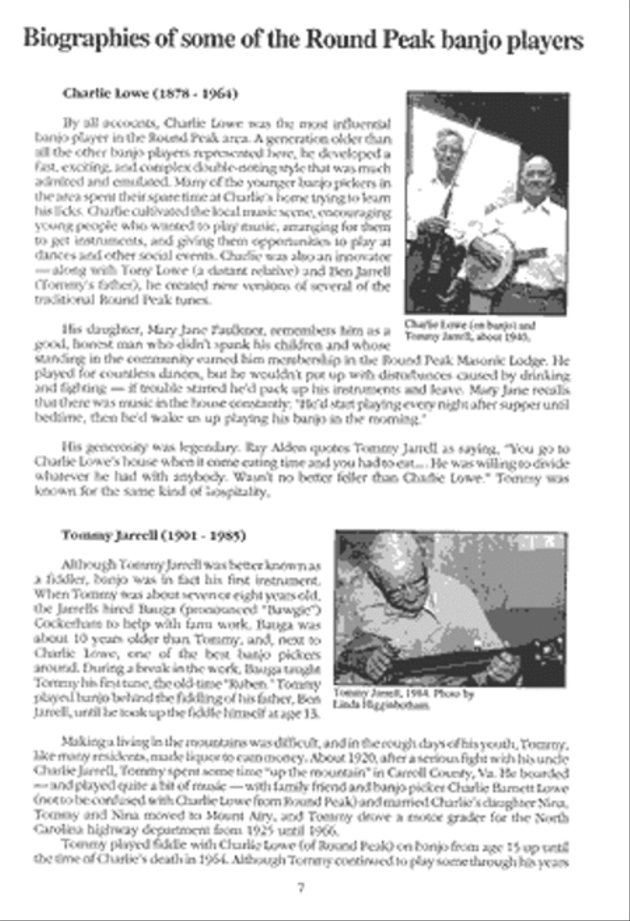 Round Peak Style Clawhammer Banjo Banjo scores gallery preview page 4