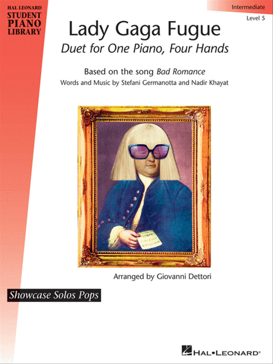 Lady Gaga Fugue Piano Method scores gallery preview page 1