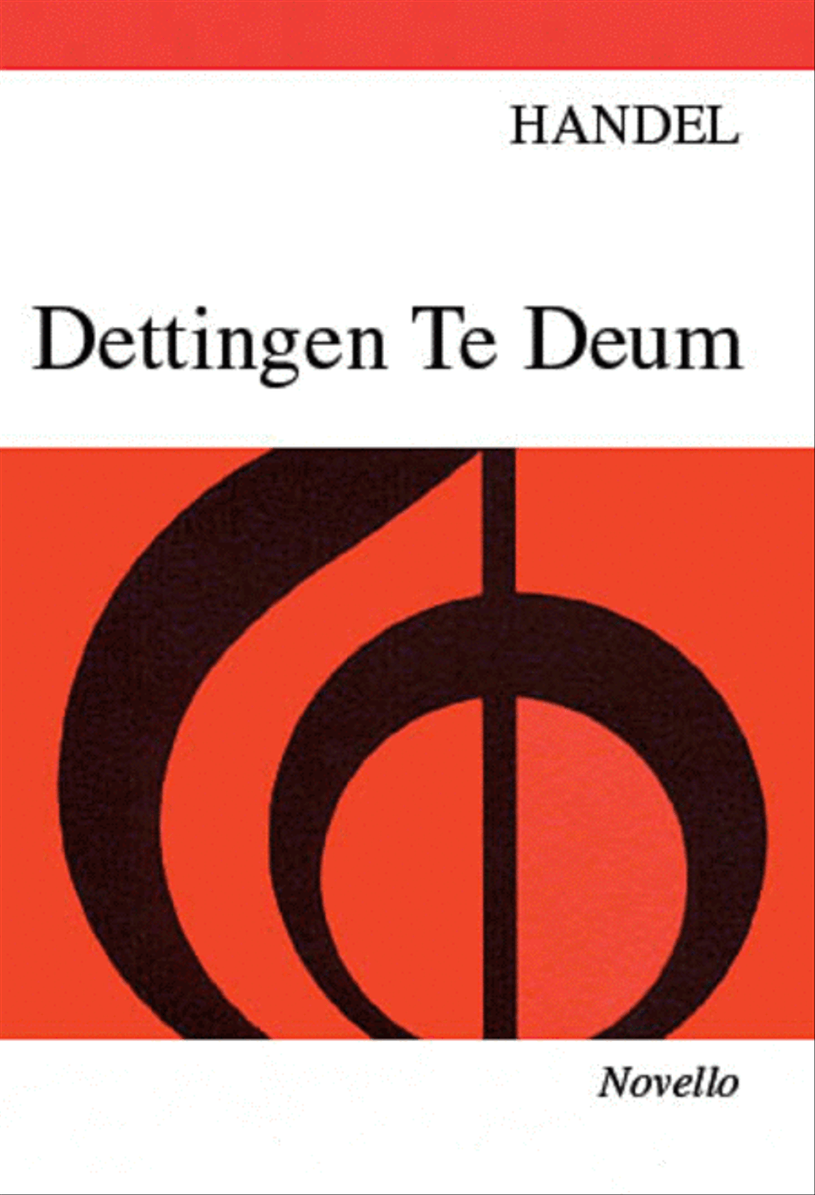 Dettingen Te Deum 4-Part scores gallery preview page 1