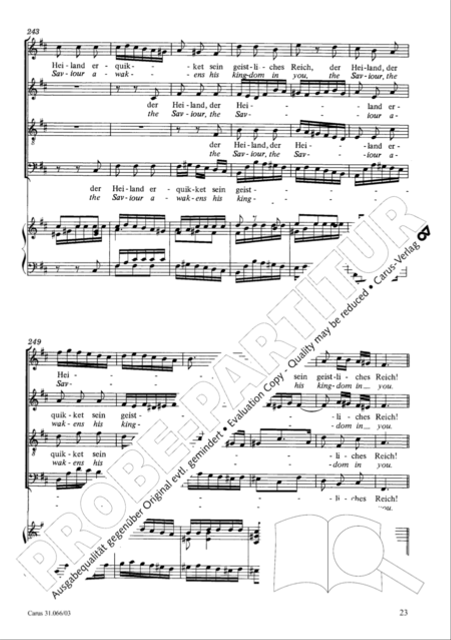 Be joyful, you Christians (Erfreut euch, ihr Herzen) ATB scores gallery preview page 24